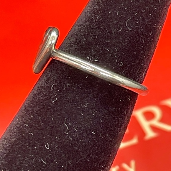 James Avery heart initial ring - Picture 2 of 3